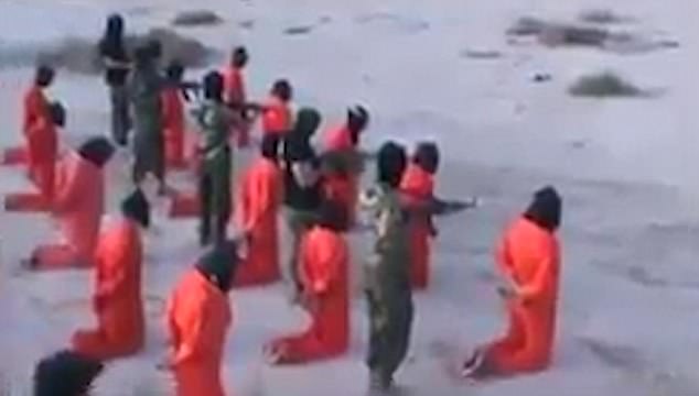 Photos: 18 Blindfolded 'ISIS Fighters' Being Shot In The Head In Mass Execution In Libya