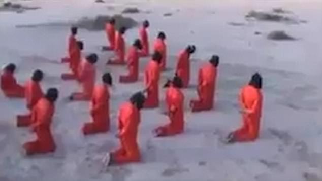 Photos: 18 Blindfolded 'ISIS Fighters' Being Shot In The Head In Mass Execution In Libya