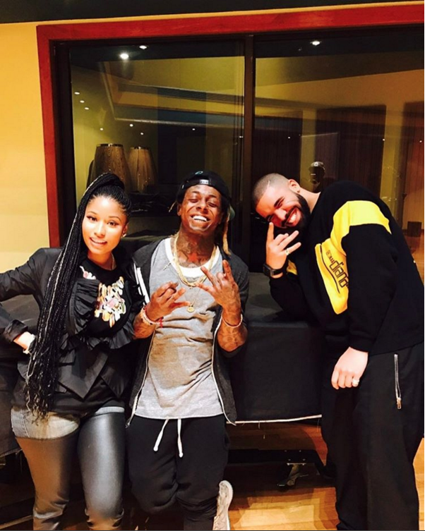 Lil Wayne, Drake, Nicki Minaj