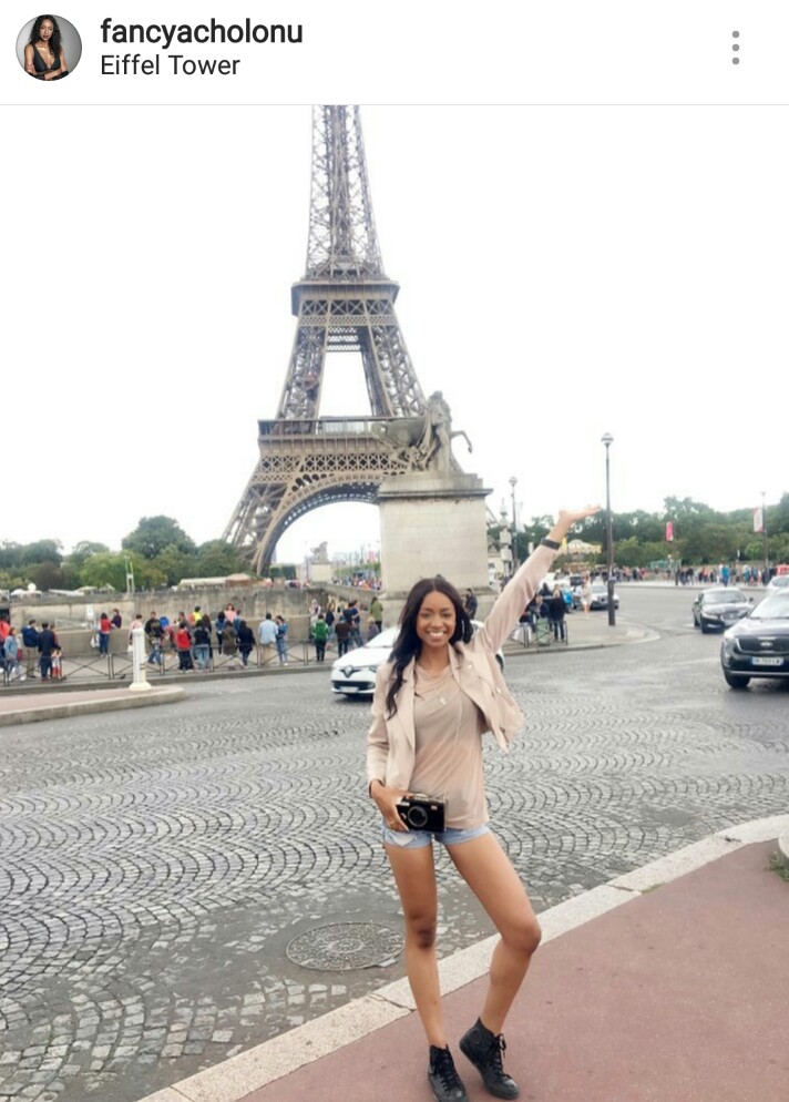 Alex Ekubo and his girlfriend, Fancy celebrate her birthday in Paris (Photos)