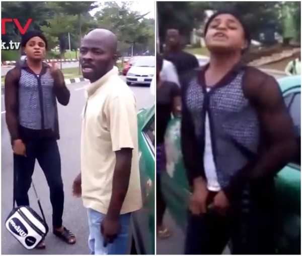 Drama as gay passenger tries to seduce taxi driver in Abuja (Photos/Video)