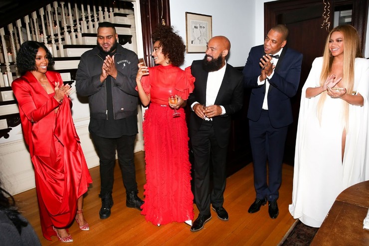 Beyonce Shares Photos From Solange's Post Grammys Party