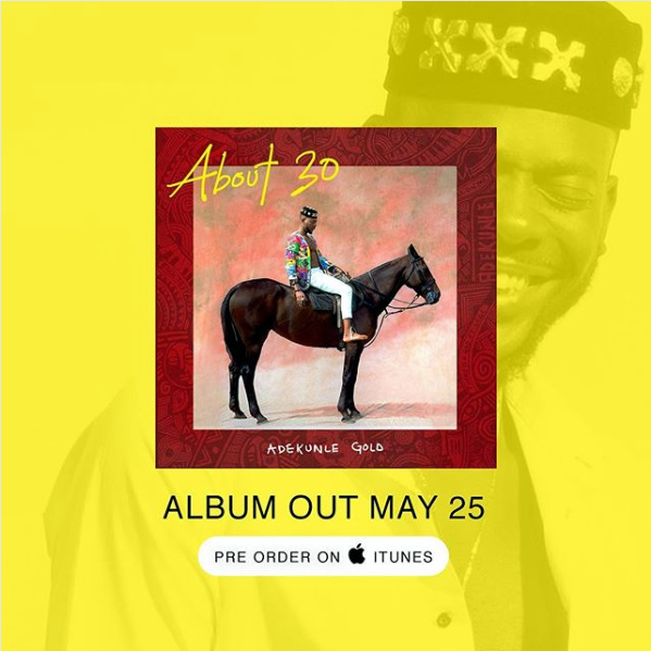 Adekunle Gold Announces Album Release Date; Reveals Album Art