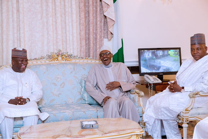 BREAKING: PDP govs, others meet Buhari in London