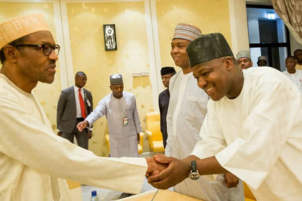 BREAKING: Buhari, Dogara in closed-door meeting