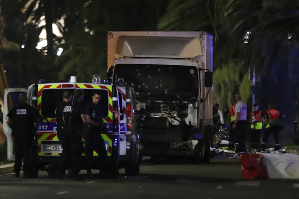 UPDATE: Truck crushes 60 in suspected terror attack in France