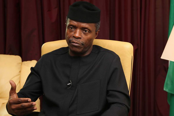 Claims of selective anti-corruption war absurd, says Osinbajo