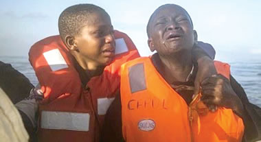 Nigerian children rescued, mum drowns at sea