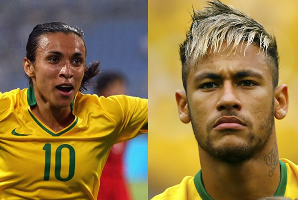 Olympics: Marta shines for Brazil as fans boo Neymar