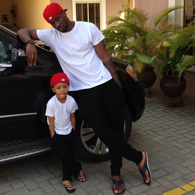 Watch Peter Okoye's Son, Cameron Prove Why He Is A Chip Off The Old Block