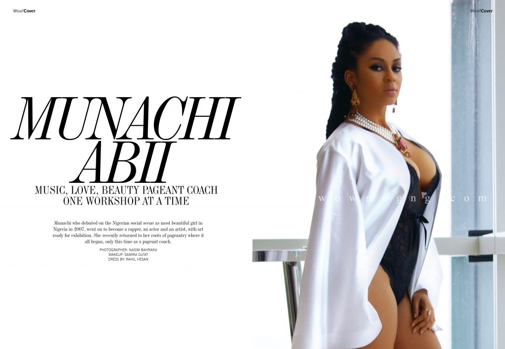 Former MBGN, Munachi Abii OOZES Major Alluring Appeal On Magazine Cover