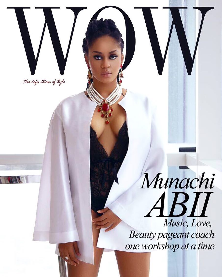 Former MBGN, Munachi Abii OOZES Major Alluring Appeal On Magazine Cover