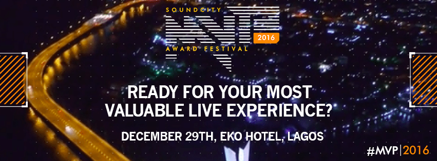 Soundcity MVP Awards 2016 - Full Winners List