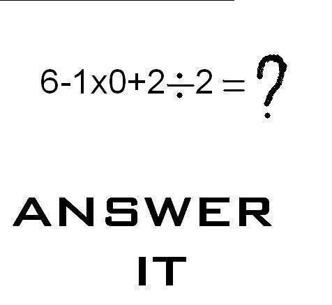 Lets see how many of you can answer it