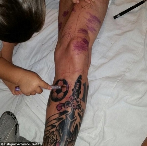 Photo: See Lionel Messi's New Year Tattoo