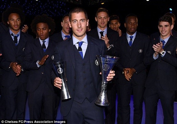Eden Hazard is Named Chelsea's Player of the Season + Photos From Chelsea FC Award Night  2015