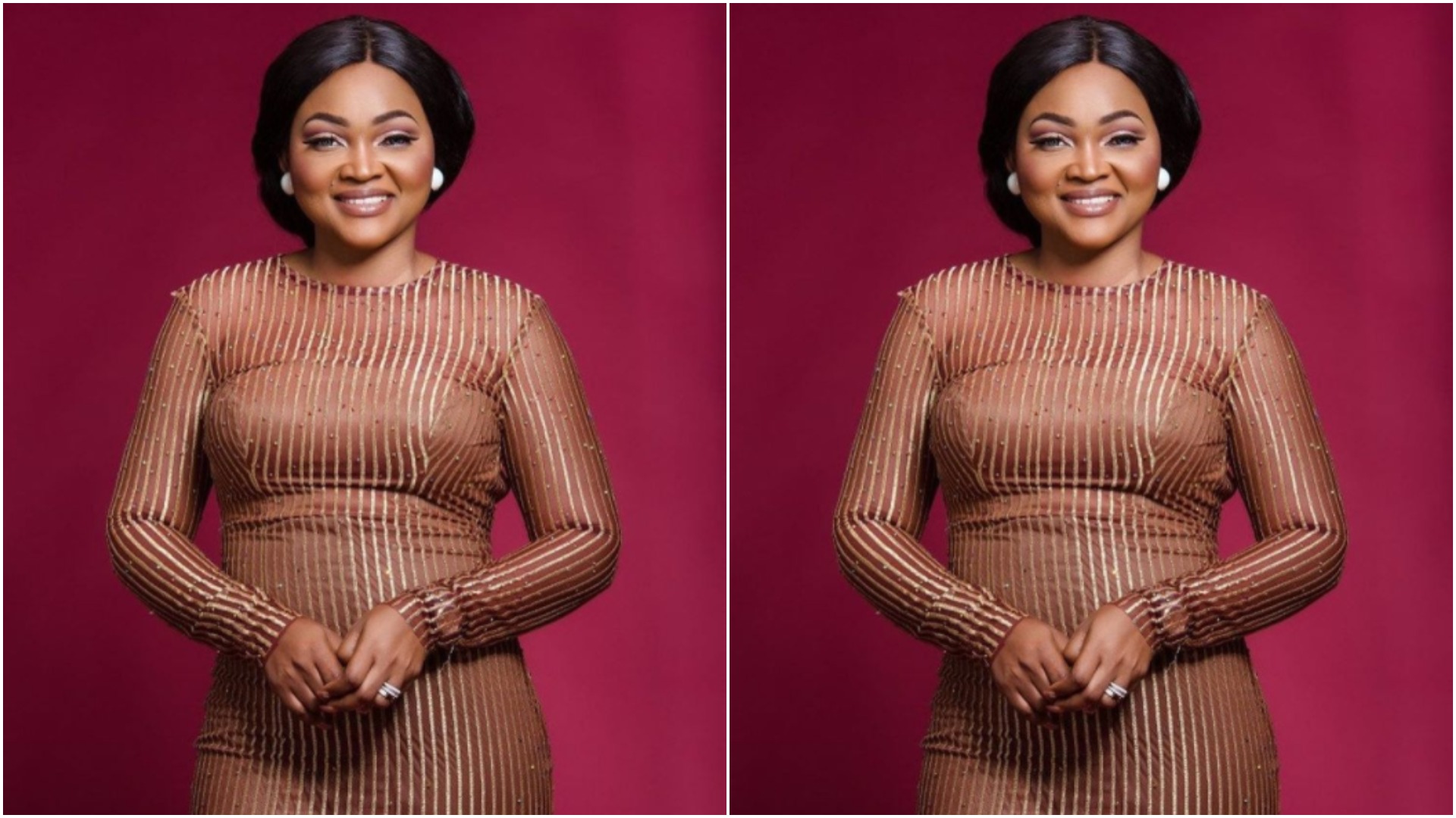 You can't beat this classy look by Mercy Aigbe (Photo)