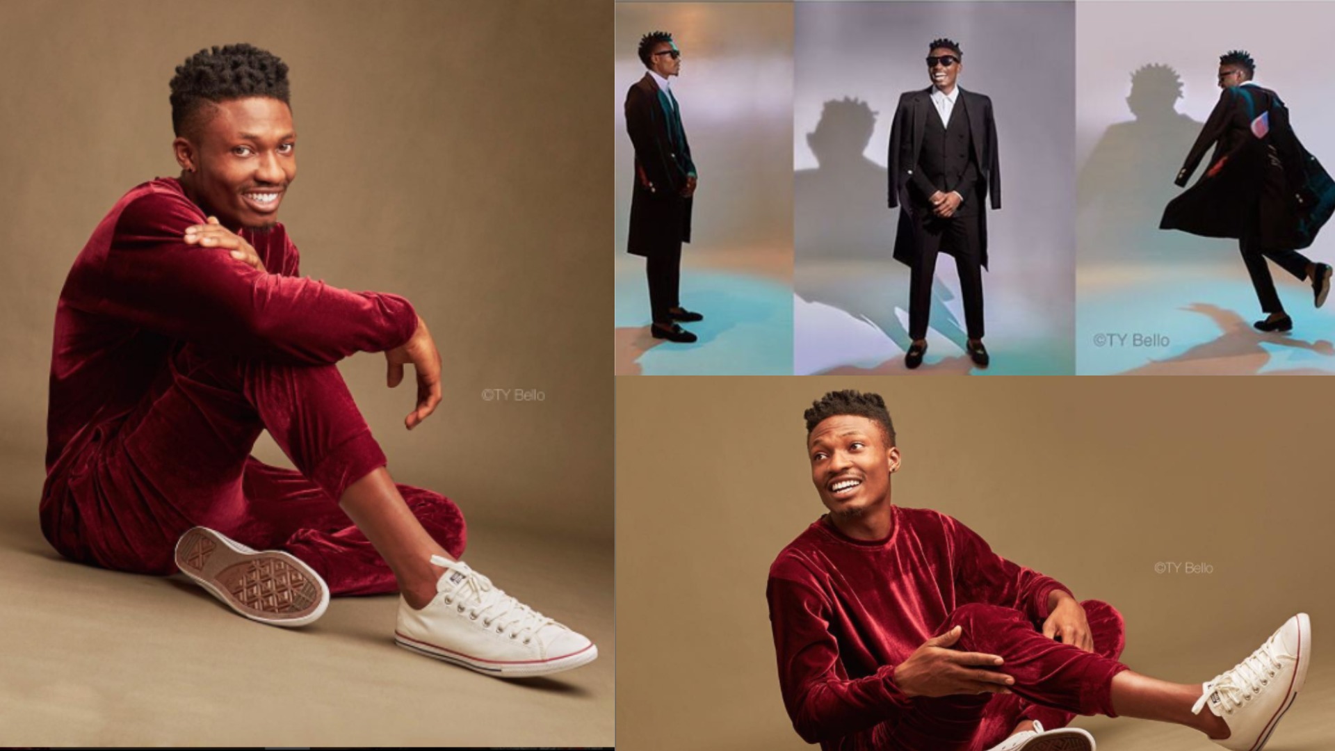 Check out BBNaija winner, Efe Looking Dapper in These Photos