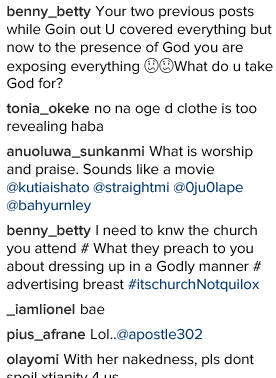 Photos: See What Nollywood Actress Oge Okoye Wore to Church That Got Her in Trouble