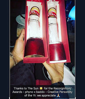 Sun Awards Olamide And Phyno Creative Personalities Of The Year (Photo)
