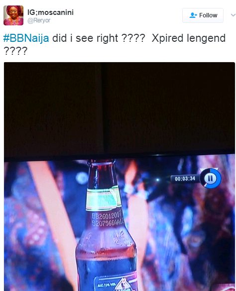 BB Naija: Viewers call out Big Brother over expired stout