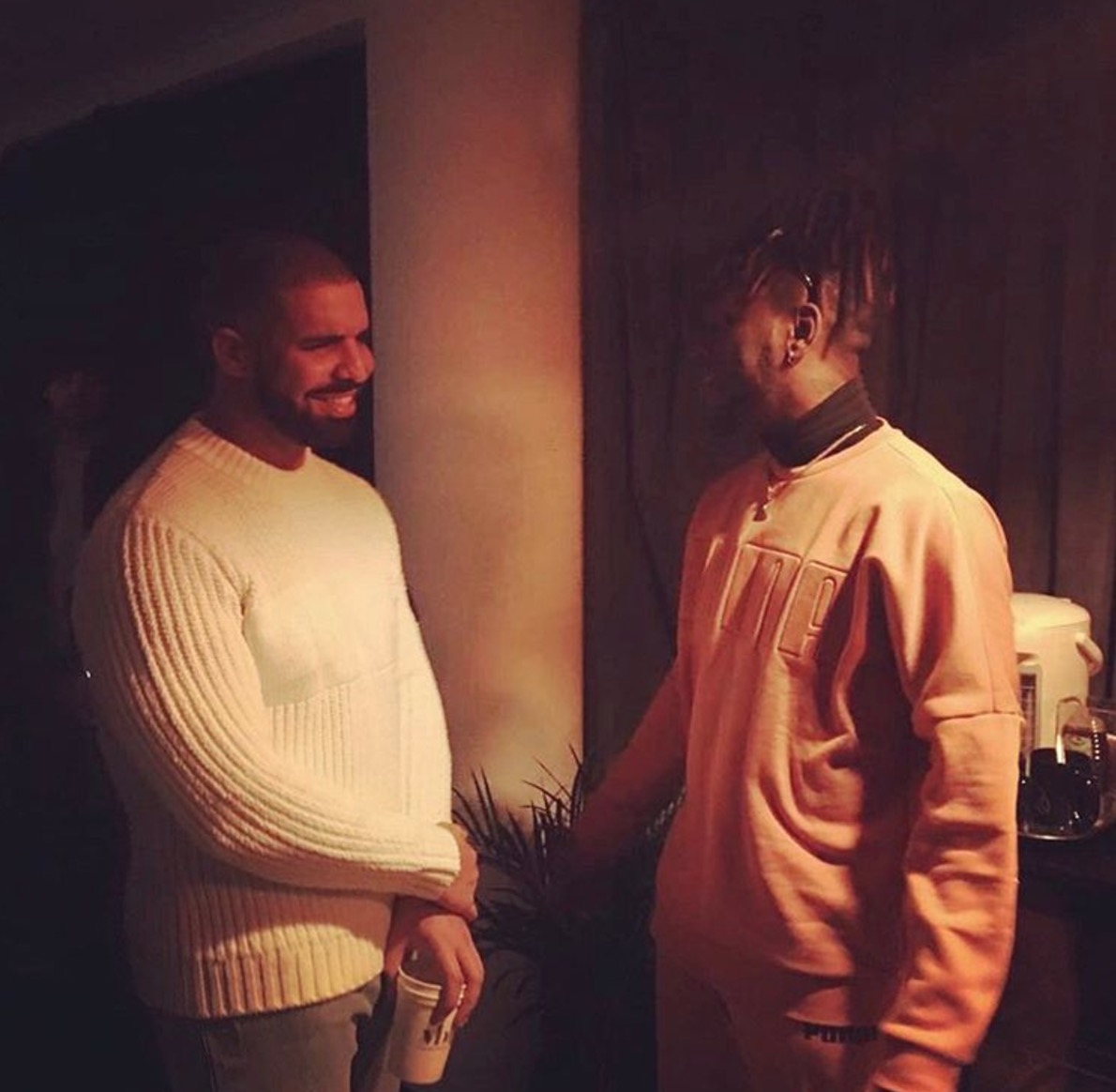 Burna Boy Meets Drake in London (Photos)