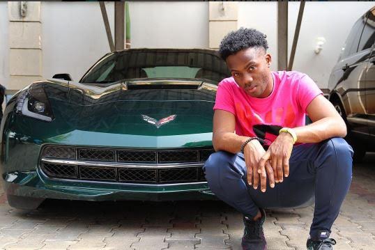Korede Bello Proudly Flaunts His N30m Chevrolet Corvette Stingray Automobile