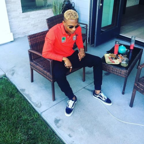 Hit Or Miss? Checkout Wizkid's New Hairstyle [Photos]