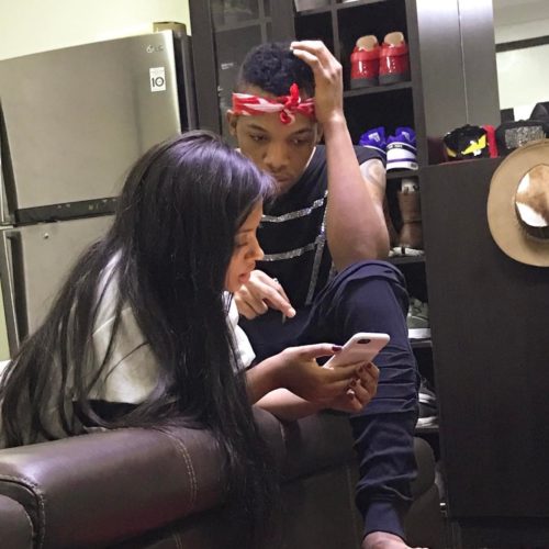 Tekno Spends Quality Time with Girlfriend (Photo)