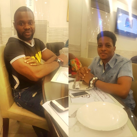 #BBNaija: Kemen Finally Re-united with Other Evicted Housemates, Ese, Jon & Uriel in Lagos (Photos)