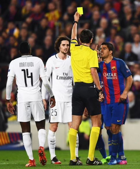 Barca Vs PSG Referee to be Demoted after Faulty Decision in 6-1 Result at Nou Camp