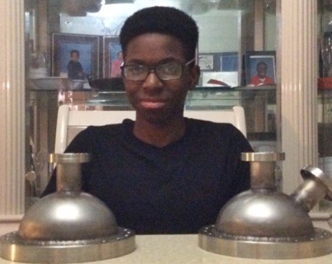 Udotong, a Young Nigerian Wizkid Builds First Nuclear Energy Fusor (Photos)