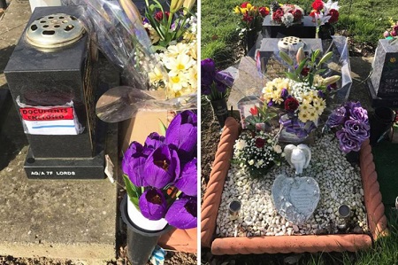 Omg! Woman Visits Her Mother's Grave Only to Find This Shocking Thing on it (Photos)