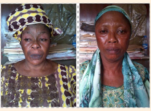 See the Two Nigerian Grandmothers Travelling Abroad Arrested At Lagos Airport With Cocaine and Heroin (Photo)