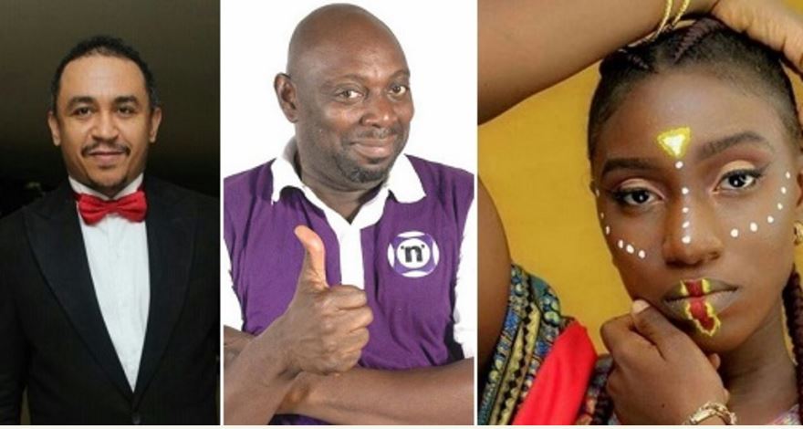 Daddy Freeze Advises Segun Arinze's Daughter, Renny...Here's What He Said
