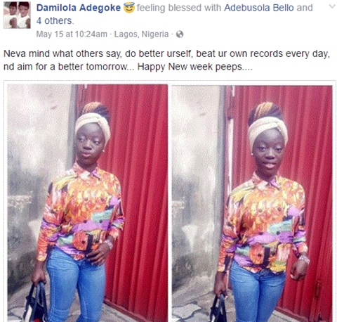 Photos: Lagos State Polytechnic Female Student Commits Suicide by Drinking 'Sniper