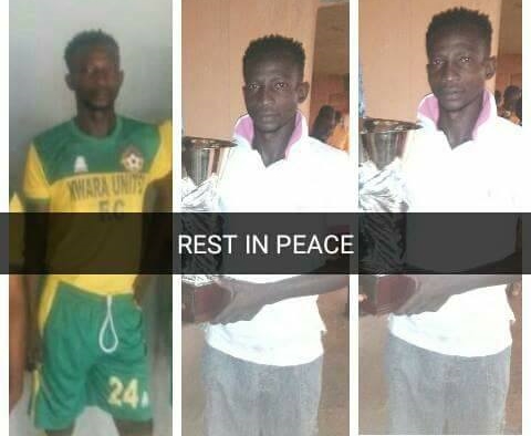 Corpse and Burial Photos of Kwara United FC Defender Who Slumped & Died During Training on Friday (Photos)