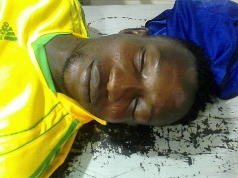 Corpse and Burial Photos of Kwara United FC Defender Who Slumped & Died During Training on Friday (Photos)