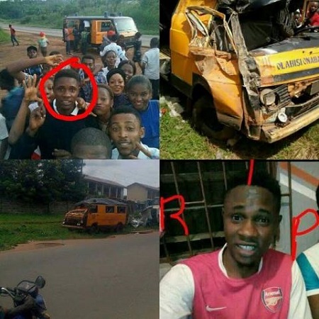 Sad: Nigerian University Association President Dies in a Fatal Accident Just Few days to His Graduation (Photos)