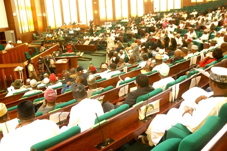 Breaking News: Thunderous Shouts of 'No, No' at House of Reps Over President Buhari's Intention