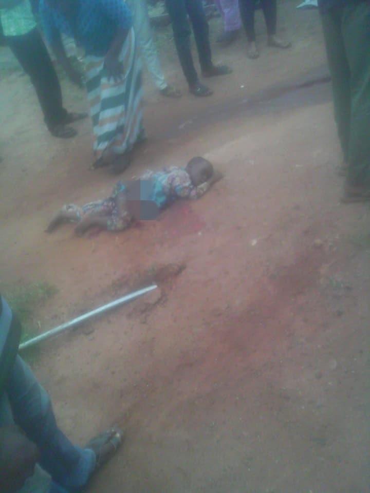 Heartbreaking! See 2 Children Crushed to Death at New Market, Ijebu Ode (Photos)