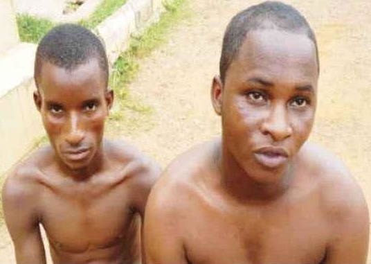 See the Faces of Two Herdsmen Arrested for Murder, Kidnap in Ogun (Photo)