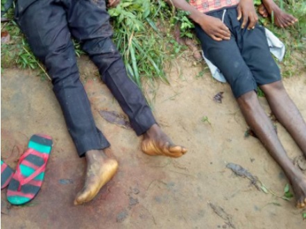 Residents of Rivers Community in Tears as Security Operatives Allegedly Shoot Dead 3 Youths (Photos)