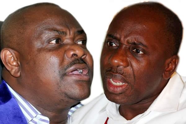 Show of Shame: Wike and Amaechi's Security Aides Clash Violently in Port Harcourt (Photos)