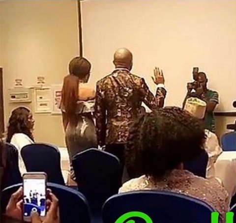 Sealed with a Kiss: Banky W and Actress Adesua Etomi Tie the Knot in Lagos Court After Lavish Wedding