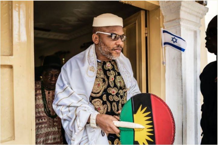 Biafra: Why Nnamdi Kanu's Bail Should Be Revoked, Sent Back to Prison - FG Tells Court Biafra: Why Nnamdi Kanu's Bail Should Be Revoked, Sent Back to Prison - FG Tells Court