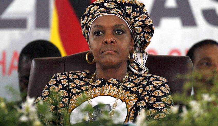President Mugabe's Wife Sues Businessman for Failing to Deliver $1.35m 'Wedding Anniversary' Diamond Ring