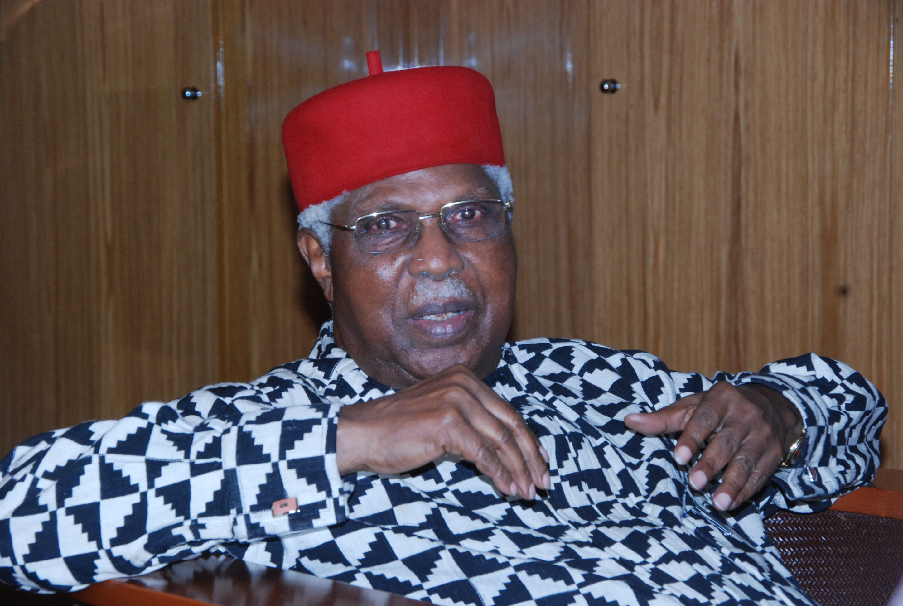 Buhari Praises Former VP Ekwueme Who Turns 85 on Saturday