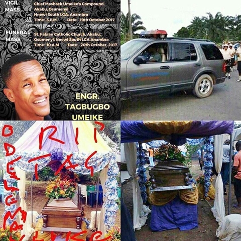 Tagbo's Brother Speaks on Davido's Absence at Brother's Burial in Anambra