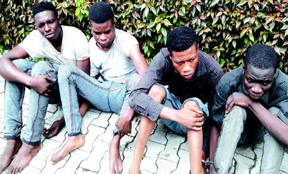 Deadly Cult Members Who Sexually Assault Girls During Initiation in Delta State Nabbed (Photo)